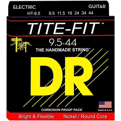 DR Strings Tite-Fit HT-9.5 Half-Tite Nickel Plated Electric Guitar Strings