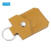 Unique Bargains Portable Genuine Leather Key Fob 4 Pcs - 3 of 4