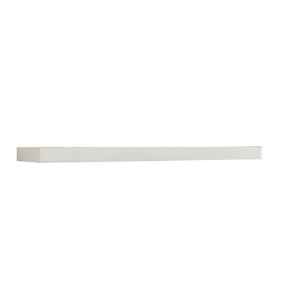 60 inch picture ledge white best sale