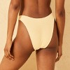 Women's Pucker Textured Mid-Rise Ultra High Leg Super Cheeky Bikini Bottom - Wild Fable™ - 2 of 4