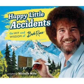 Bob Ross Happy Little 18-Month Coloring Planner: July 2023