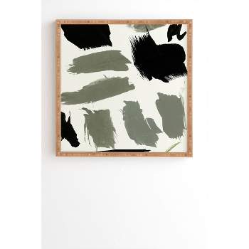 Iris Lehnhardt Abstract Marks 01 Framed Wall Poster - Deny Designs