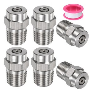 Unique Bargains Stainless Steel Durable Design Universal Surface Clean Tips 6 Pcs - 1 of 4