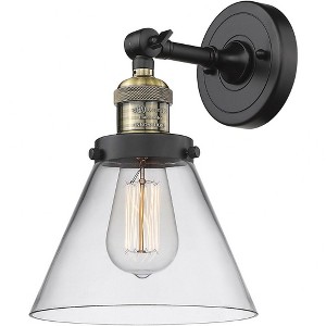 Innovations Lighting 1 - Light Sconce in  Black Antique Brass - 1 of 1