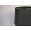17.3" Tall Lightweight Concrete Modern Outdoor/Indoor Planter Charcoal - Rosemead Home & Garden, Inc. - 3 of 4