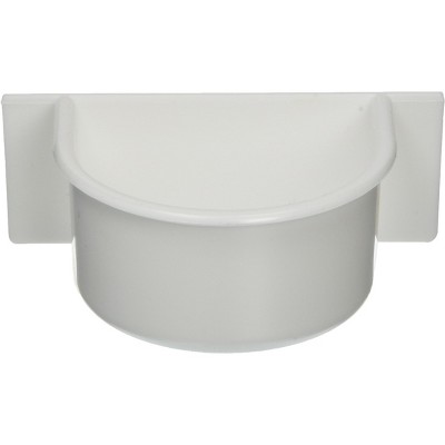 Prevue Pet Products BPV1207 2-Pack Winged Universal Cage Plastic Cups for Birds, Small, Colors Vary
