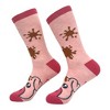 Crazy Dog T-Shirts Women's Muddy Pig Socks Funny Cute Farm Animal Novelty Footwear - 2 of 4