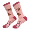 Crazy Dog T-Shirts Women's Muddy Pig Socks Funny Cute Farm Animal Novelty Footwear - image 2 of 4