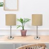 Creekwood Home Contemporary Bedside Table Lamp with Power Outlet - 4 of 4