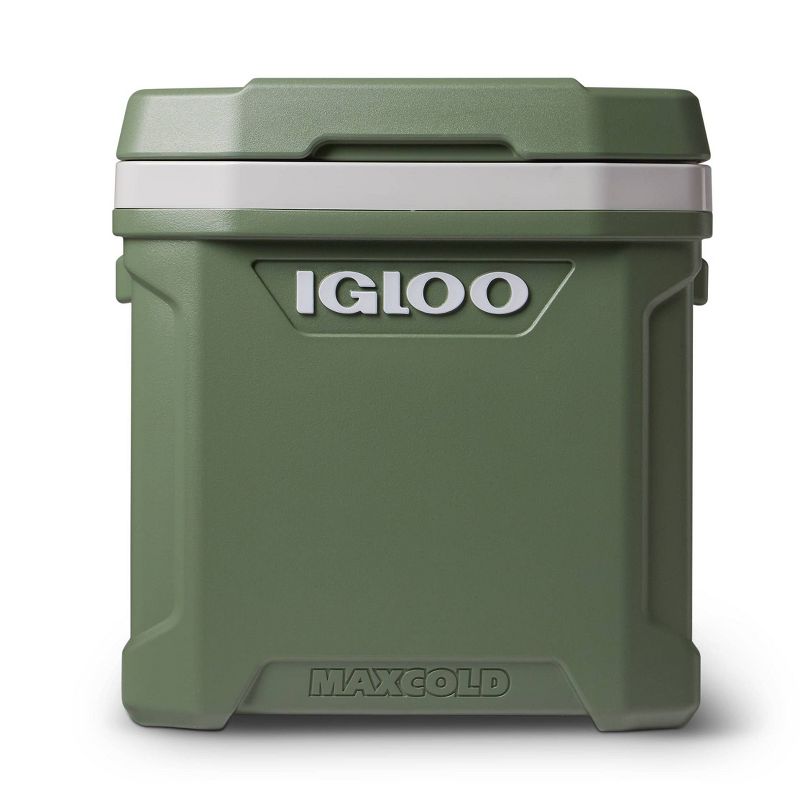 Igloo Ecocool Latitude 60qt Roller Cooler - Green, 3 of 14