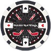 MasterPieces Casino Style 100 Piece Poker Chip Set - NHL Detroit Red Wings - 4 of 4
