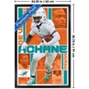 Trends International NFL Miami Dolphins - De'Von Achane 25 Framed Wall Poster Prints - 3 of 4