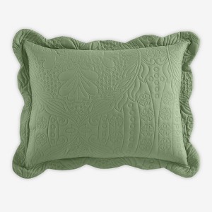 BrylaneHome Lily Damask Bedspread Bedding Collection - 1 of 3
