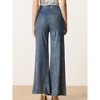 Allegra K Women's Sparkly Glitter Wide Leg Palazzo Party High Waist Pants - 4 of 4