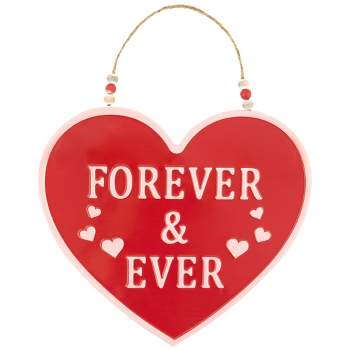 Northlight Forever and Ever Valentine's Day Wall Decoration - 13.75"