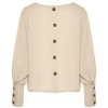 Women's Back Button Detail Blouse Shirt - LASCANA - 4 of 4