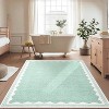 coucheta Multi-size Washable Area Rugs for Living Room, Modern Non-Slip Low-Pile Carpet with Rubber Back, for Bedroom, Dining, Office, Entryway - 4 of 4