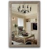 Chloe Lighting Reflection Contemporary Silver Finish Rectangle Framed Wall Mirror 35" Width - 2 of 4