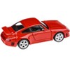 1995 RUF CTR2 Guards Red 1/64 Diecast Model Car by Paragon - 3 of 3