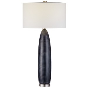 Uttermost 29797 Cullen Blue Gray Ceramic Table Lamp - 1 of 4