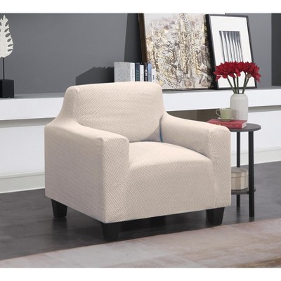 J&V TEXTILES Super Stretch Sofa Slipcover – Spandex Non Slip Soft Couch Sofa Cover, Washable Furniture Protector