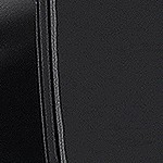 black housing with white light