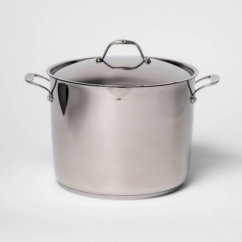 pols Labe Nadeel 14qt Stainless Steel Stock Pot With Lid - Made By Design™ : Target