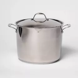 14qt Stainless Steel Stock Pot with Lid - Made By Design™