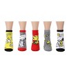 Peanuts Snoopy & Woodstock Womens 5-Pack Ankle Socks - 3 of 4