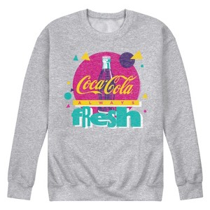 Men's - Coca-Cola - 90's Retro Graphic Fleece Sweatshirt - 1 of 4