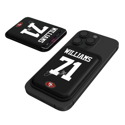 Keyscaper NFL San Francisco 49ers Players Game Tactic Black Magnetic Credit Card Wallet
