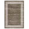 Modern Bordered Print Area Rug Living Room Washable Rug Indoor Bedroom Non-Slip Rug Soft Foldable Floor Carpet - 3 of 4