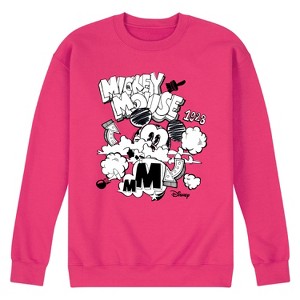 Men's - Disney - Mickey Mouse Graphic Fleece Sweatshirt - 1 of 4