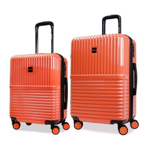 World Traveler Dejuno Tonal 2-Piece High-Quality Polycarbonate Lightweight Hardside Expandable Spinner Luggage Set with TSA Lock (20 & 24) - 1 of 4