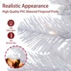 4FT Pre-Lit Artificial Christmas Tree, Artificial Christmas Tree With 241 Branch Tips, Xmas Tree Holiday Decoration with Stand For Home Party - 4 of 4