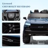 Acekool 24V Chevy Silverado Ride-On Truck for Kids, Dual Seats, MP3, Remote Control & LED Lights - 3 of 4