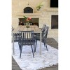 Beckett Transitional Moroccan Taupe/Gray/Blue Area Rug - image 3 of 4