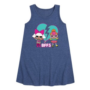 - LOL Surprise! - Heart Mended BFFS Graphic Sleeveless Aline Dress - 1 of 3