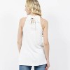 Women's Back Tie Halter Top - 42POPS - 2 of 3