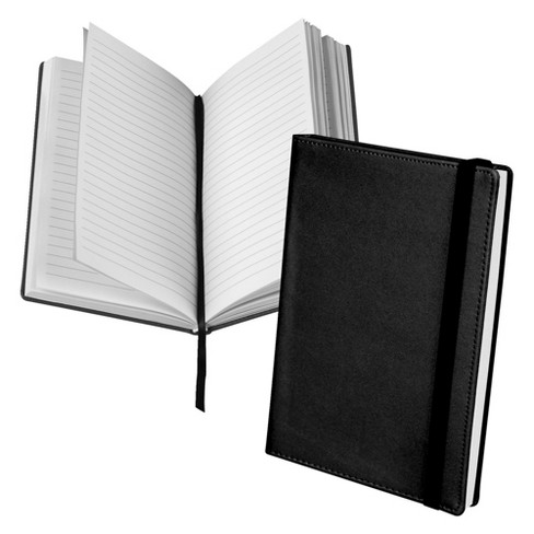 4 SET Black Notebook Minimal 14X20 Cm, Black Notebook Cover, Black