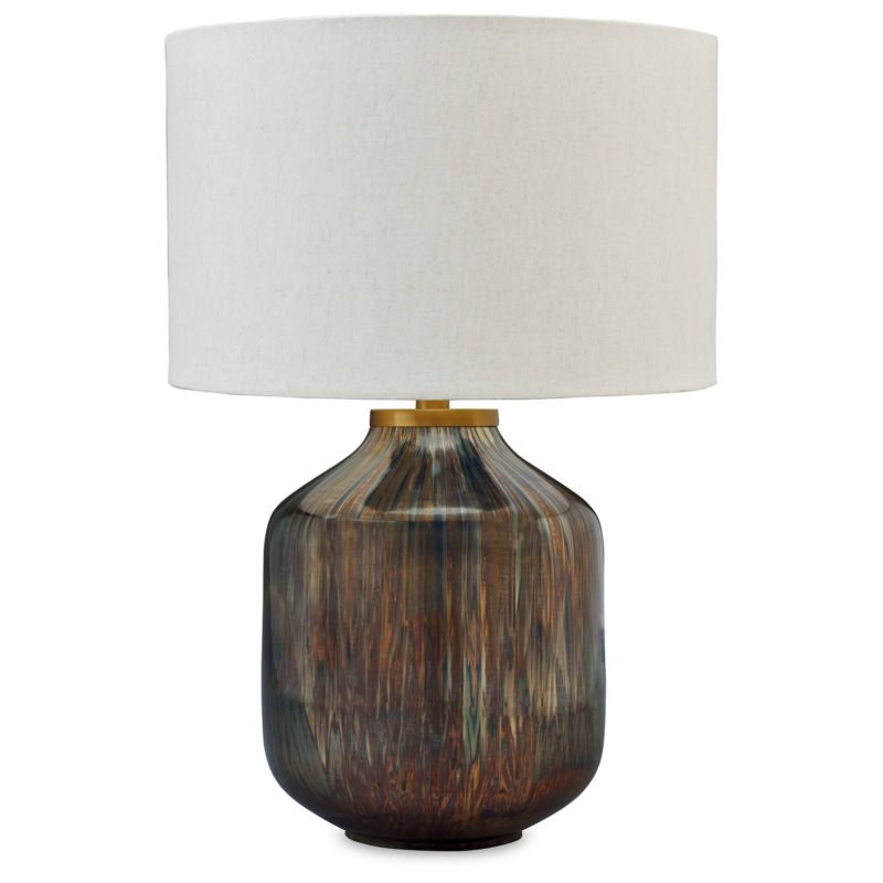Signature Design by Ashley Jadstow Table Lamp Black/Brown, 1 of 5