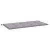 vidaXL Garden Bench Cushion Gray 47.2"x19.7"x1.2" Oxford Fabric - 2 of 4