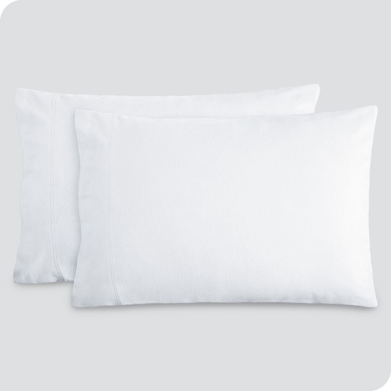 Cotton Flannel Pillowcase Set by Bare Home, 1 of 7