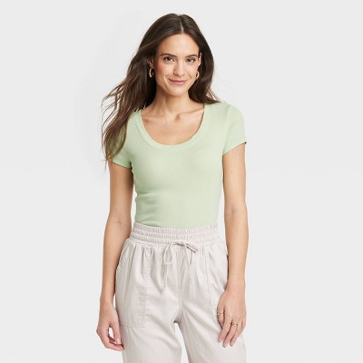 target a new day scoop neck tee