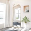WallBeyond 64"x21" Arched Aluminum Leaner Mirror with Kickstand Gold - 4 of 4
