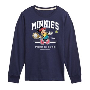 Boys' - Disney - Minnies Tennis Club Long Sleeve Graphic T-Shirt - 1 of 4