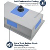 Undermount Kitchen Sink,Stainless Steel Workstation Kitchen Sinks with Built-In Accessories,10" Deep Single Bowl Kitchen Sink Basin - 3 of 4