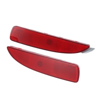 Unique Bargains Rear Bumper Reflector Side Emblems for Toyota Yaris 2017-2020 Bumper Reflector Strip No.52164-WB002/52163-WB002 1 Pair