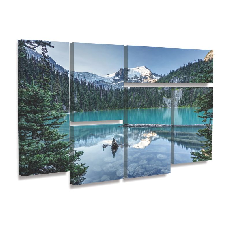 Trademark Fine Art - Pierre Leclerc 'Natural Beautiful British Columbia' Multi Panel Art Set 6 Piece, 2 of 4