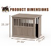 Kumasinova 30"/39" Dog Crate Furniture with Lockable Door,Multi-Functional Dog Crate for Indoor Use,Dog Kennel Indoor for Pet Safety and Comfort - 2 of 4
